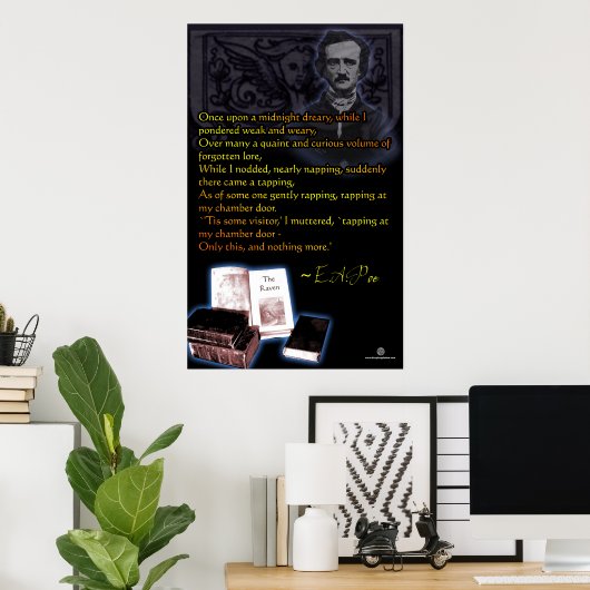 Poster L'affiche du Corbeau (Bureau à domicile)