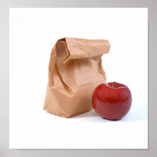 Poster L'affiche du déjeuner de sac