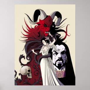 Poster L'affiche du fauteuil du diable