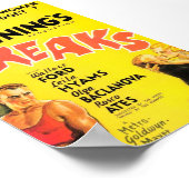 Poster L'affiche du film "Freaks" de Tod Browning. (Coin)