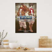 Poster L'affiche du jeu Facebook de Aviator (Cuisine)