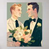 Poster L'affiche du Mariage gay (Devant)