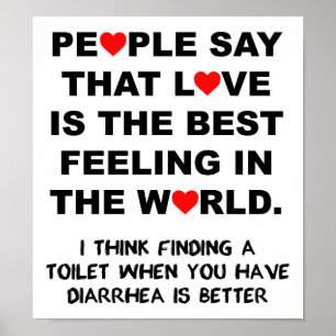 Poster L'affiche du meilleur sentiment amusant