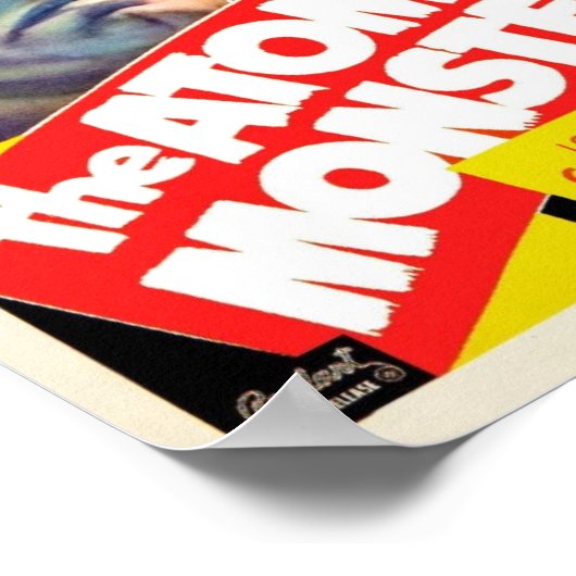 Poster L'affiche du monstre atomique (Coin)