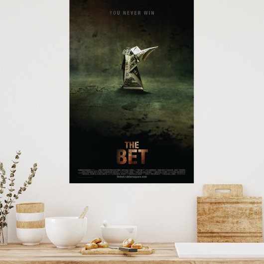 Poster L'affiche du pari (Cuisine)