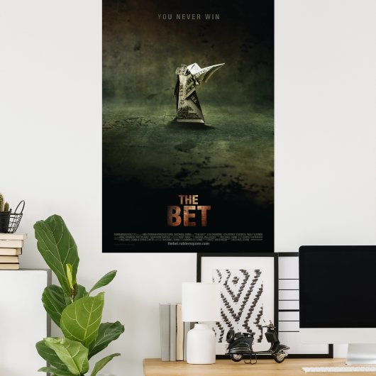 Poster L'affiche du pari (Bureau à domicile)