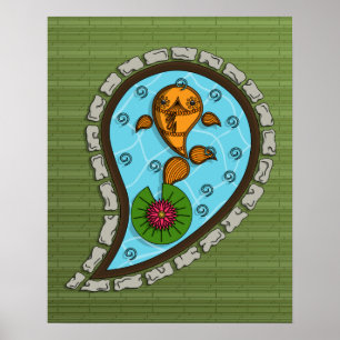 Poster L'affiche du poisson rouge