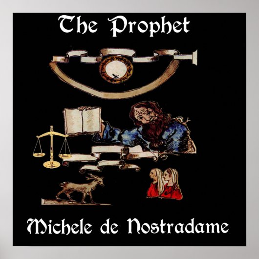 Poster L'affiche du prophète Nostradamus (Devant)