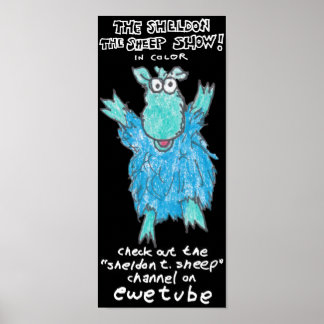 Poster L'affiche du Sheldon The Sheep Show 01