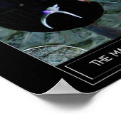 Poster L'affiche du tarot inversé du magicien (Coin)