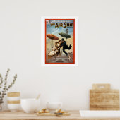 Poster L'affiche du Théâtre Vintage Airship. (Cuisine)