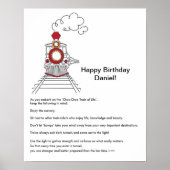 Poster L'affiche du train de vie Choo-Choo (Devant)