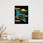 Poster L'affiche du trésor de l'océan (Cuisine)