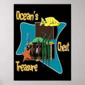 Poster L'affiche du trésor de l'océan (Devant)