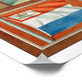 Poster L'affiche du Vintage voyage Pays-Bas restaurée (Coin)