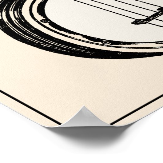 Poster L'affiche d'Ukulele Banjo (Coin)