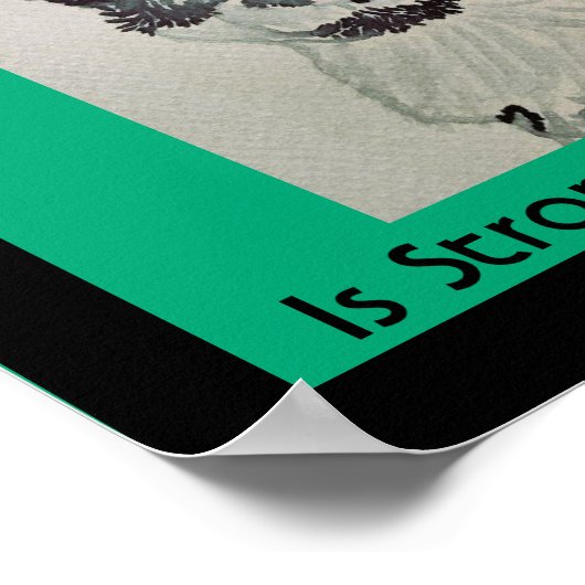 Poster L'affiche d'un chat (Coin)