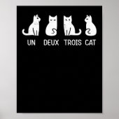 Poster l'affiche d'un deux trois chat (Devant)