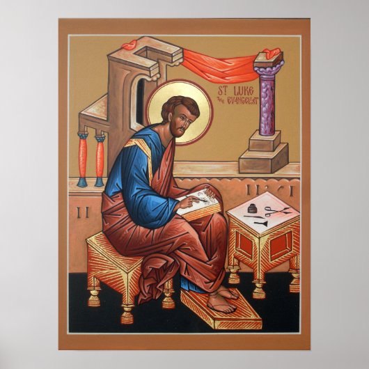 Poster L'affiche évangéliste de Saint Luc (Devant)