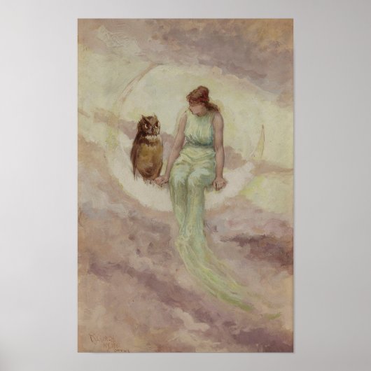 Poster L'affiche fille de la sorcière (Devant)