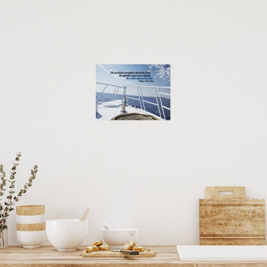 Poster L'affiche inspirée du vent (Cuisine)