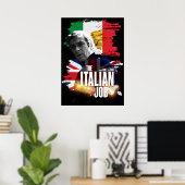 Poster L'affiche italienne Job Remake Movie. (Bureau à domicile)