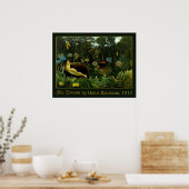 Poster L'affiche "Le rêve" de Rousseau (Cuisine)