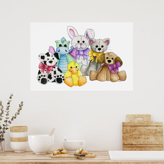 Poster L'affiche "Line Up" EXTRA LARGE (Cuisine)