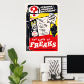 Poster L'affiche Loves of Freaks (Bureau à domicile)