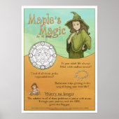 Poster L'affiche magique de l'érable ! (Devant)