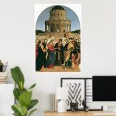 Poster L'affiche Mariage de la Vierge (Bureau à domicile)