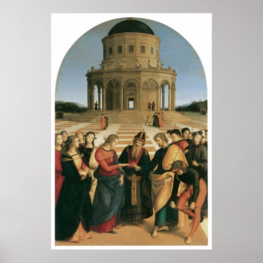 Poster L'affiche Mariage de la Vierge (Devant)