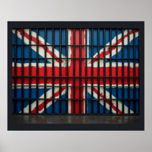 Poster L'affiche mat de la nouvelle valeur britannique