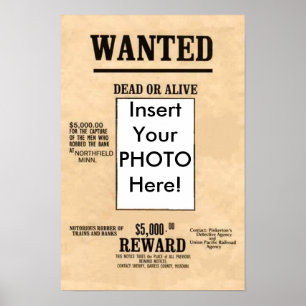 Poster L'affiche morte ou vivante Recherchée U peut