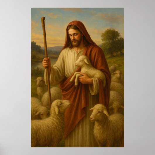 Poster L'affiche murale de Jesus Is Shephard #2™ LDS (Devant)