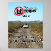 Poster L'affiche No UTurns NO Turning Back (Devant)