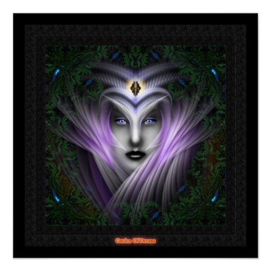 Poster L'affiche parfaite du jardin des rêves (Devant)