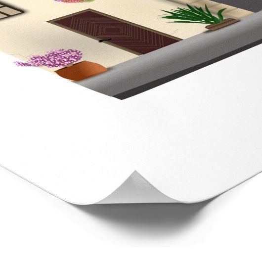 Poster L'affiche Paris au Printemps (Coin)