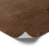 Poster L'affiche personnalisée du mariage texte Kiss / Il (Coin)