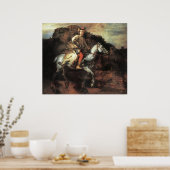 Poster L'affiche polonaise du cavalier (Cuisine)