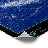 Poster L'affiche satellite des îles Hawaii (Coin)