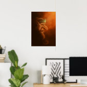 Poster l'affiche solitaire du gnome (Bureau à domicile)