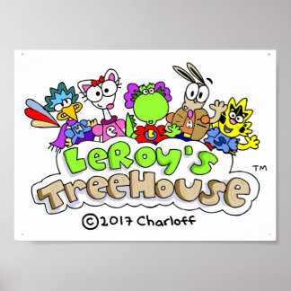 Poster L'affiche Treehouse du Roy