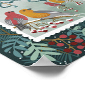 Poster L'affiche verte de la chanson Winter Earth (Coin)