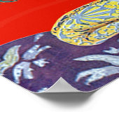 Poster L'affiche vintage chapeau (Coin)