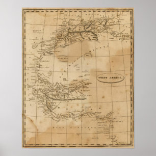 Poster L'Afrique de l'ouest 2