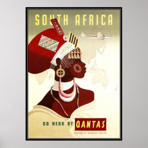 Poster L'Afrique du Sud