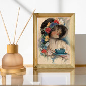 Poster L'afternoon tea, Harrison Fisher