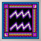 POSTER L'ÂGE D'AQUARIUS (Devant)