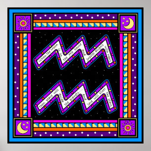 POSTER L'ÂGE D'AQUARIUS